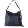 ITALSKÉ Kožená kabelka přes rameno Italská modrá Fabiola