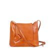 Dámské camel kožené kabelky Nevita