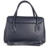 italské dámske kožené kabelky tmavé modré bergama 3