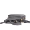 italské šedé crossbody kabelky seherezada šedá 2