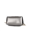 italské kožené kabelky malka strieborná 7