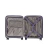 Palubní cestovní kufr Mykonos Puccini S 228021C 7D fialový