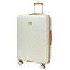 Kvalitní cestovní kufr Saint Tropez ABS8023A 6A krémový