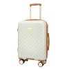Cestovní kufry palubní Puccini  ABS80023C 6A Saint Tropez krémový