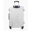 Kvalitní velký cestovní kufr L Paris ABS803A  0 bíly 116l Puccini