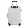 Kvalitní cestovní kufry Paris Puccini střední ABS803B 0 bíly
