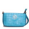 Dámské kožené značkové kabelky ACV80013233003 tyrkysové