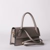 Dámské kožené kabelky taupe na styl Jacquemus taupe Jacky