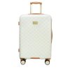 Cestovní kufr  Saint Tropez Puccini M ABS8023B 6A  krémový