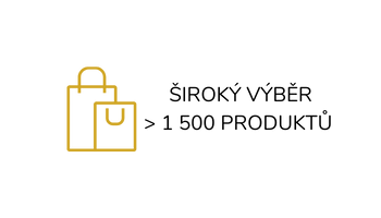 Široký výběr > 1 500 produktů