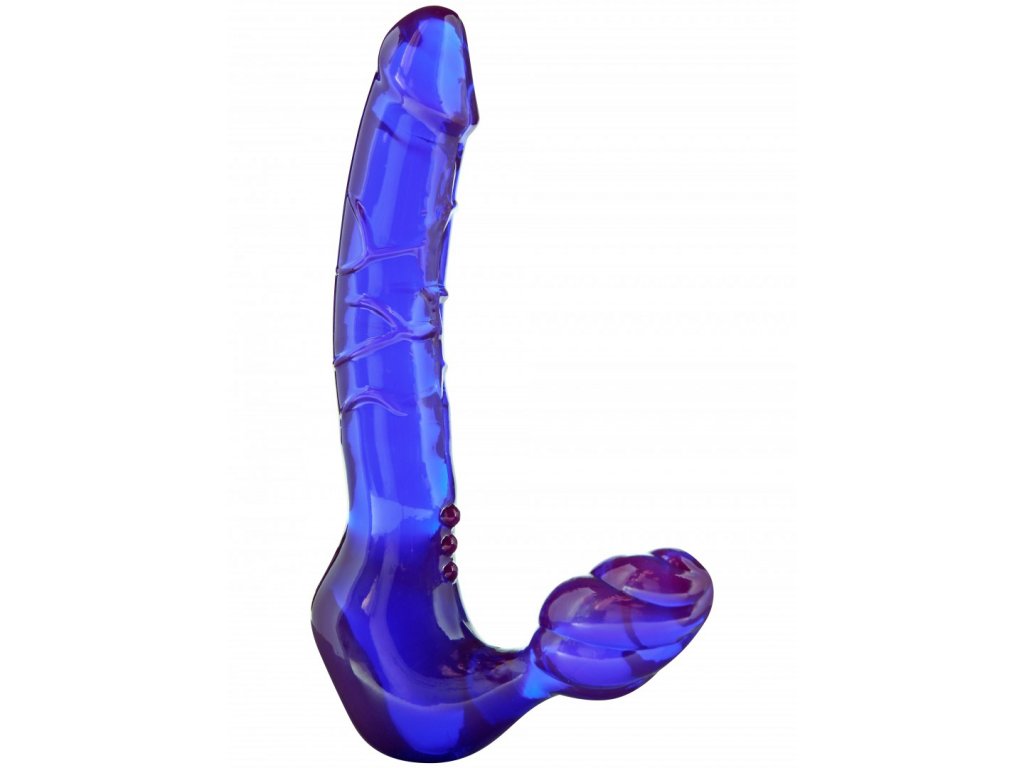 Realistický masturbátor s análním stimulátorem Bend Over Boyfriend Purple