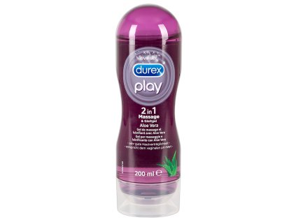 Masážní a lubrikační gel Durex Play 2v1 Aloe 200 ml