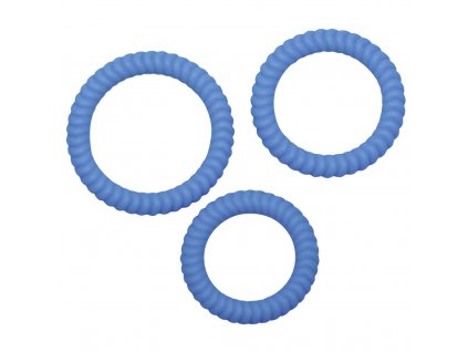 Sada kroužků různých velikostí 3 ks Lust 3 Blue
