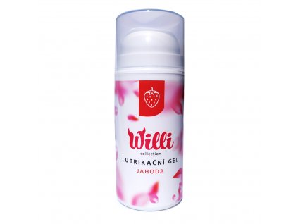 Lubrikační gel WILLI jahoda 100 ml