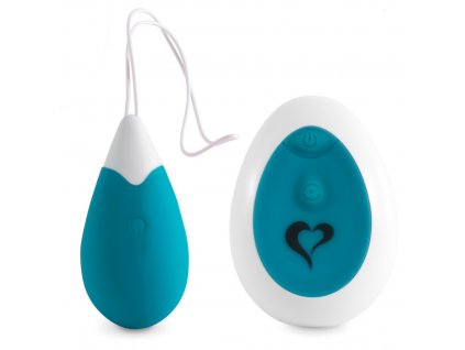 FeelzToys - Anna Vibrating Egg Remote Deep Green