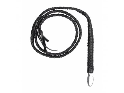 OU Twisted Whip - Černý bič 194cm