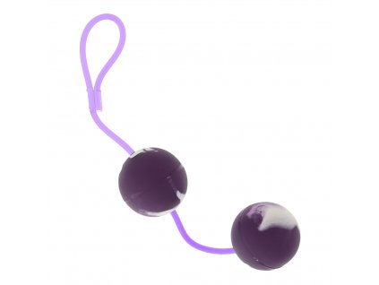 Venušiny kuličky MARBILIZED DUO BALLS - LAVENDER