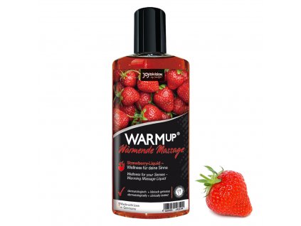 Masážní olej hřející - WARMup
