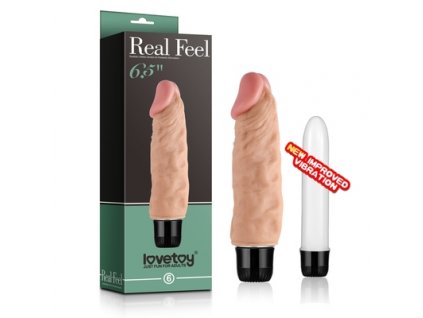 Lovetoy Vibrátor Real Feel 6,5