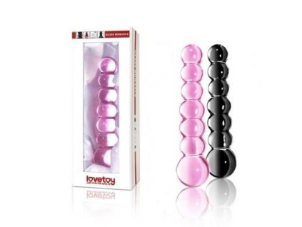 Balení Lovetoy skleněné dildo Balls