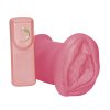 Vibrační růžová vagína