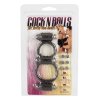Vibrační erekční kroužky - Cock N Balls Vibro-Harness