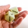 Svítící hrací kostky Dice "Glow-in-the-dark"