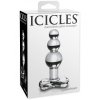 Skleněný masturbátor Icicles No 47 Clear