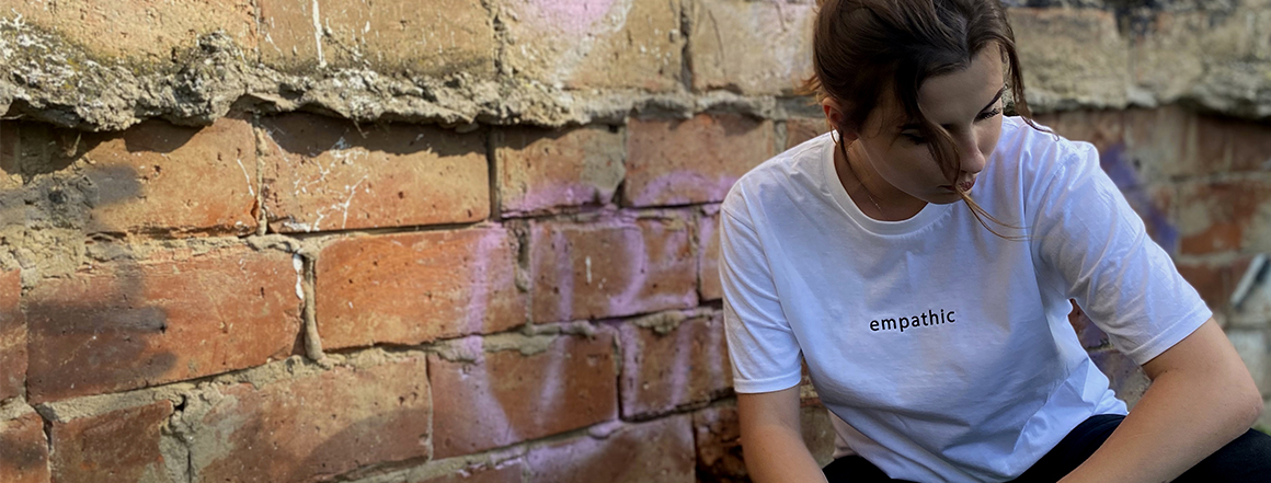 EMPATHIC LOGO TEE - WHITE