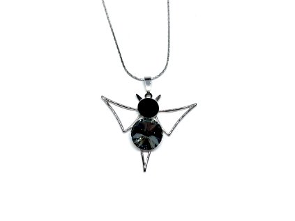 Náhrdelník s přívěškem netopýra
