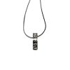 Náhrdelník s přívěškem se čtverečky SWAROVSKI