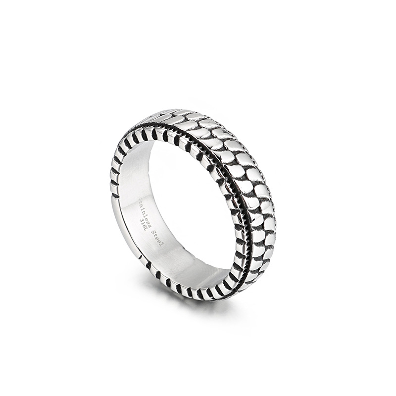 Royal Fashion pánsky prsteň KR53968-K Velikost prstenu: 8 (EU: 57-58)