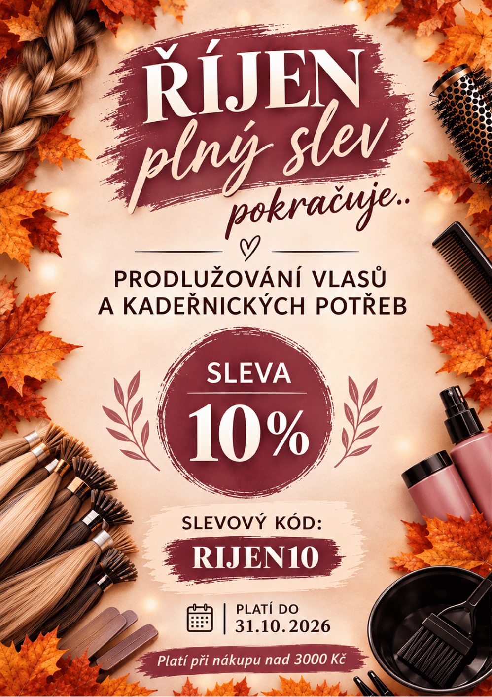 Říjen plný slev