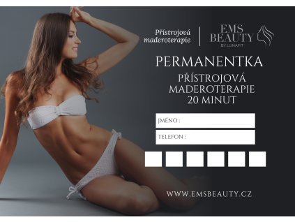 Permanentka na přístrojovou maderoterapii