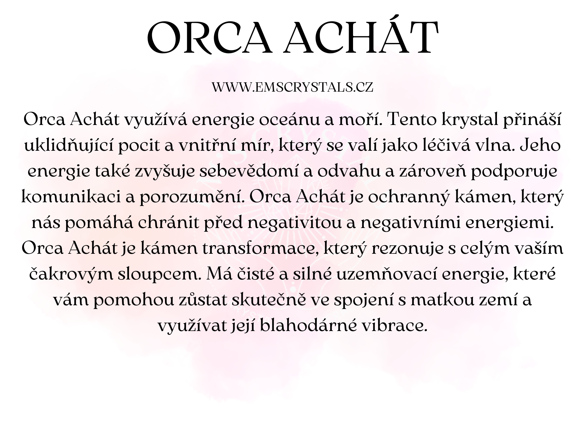 ORCA ACHÁT
