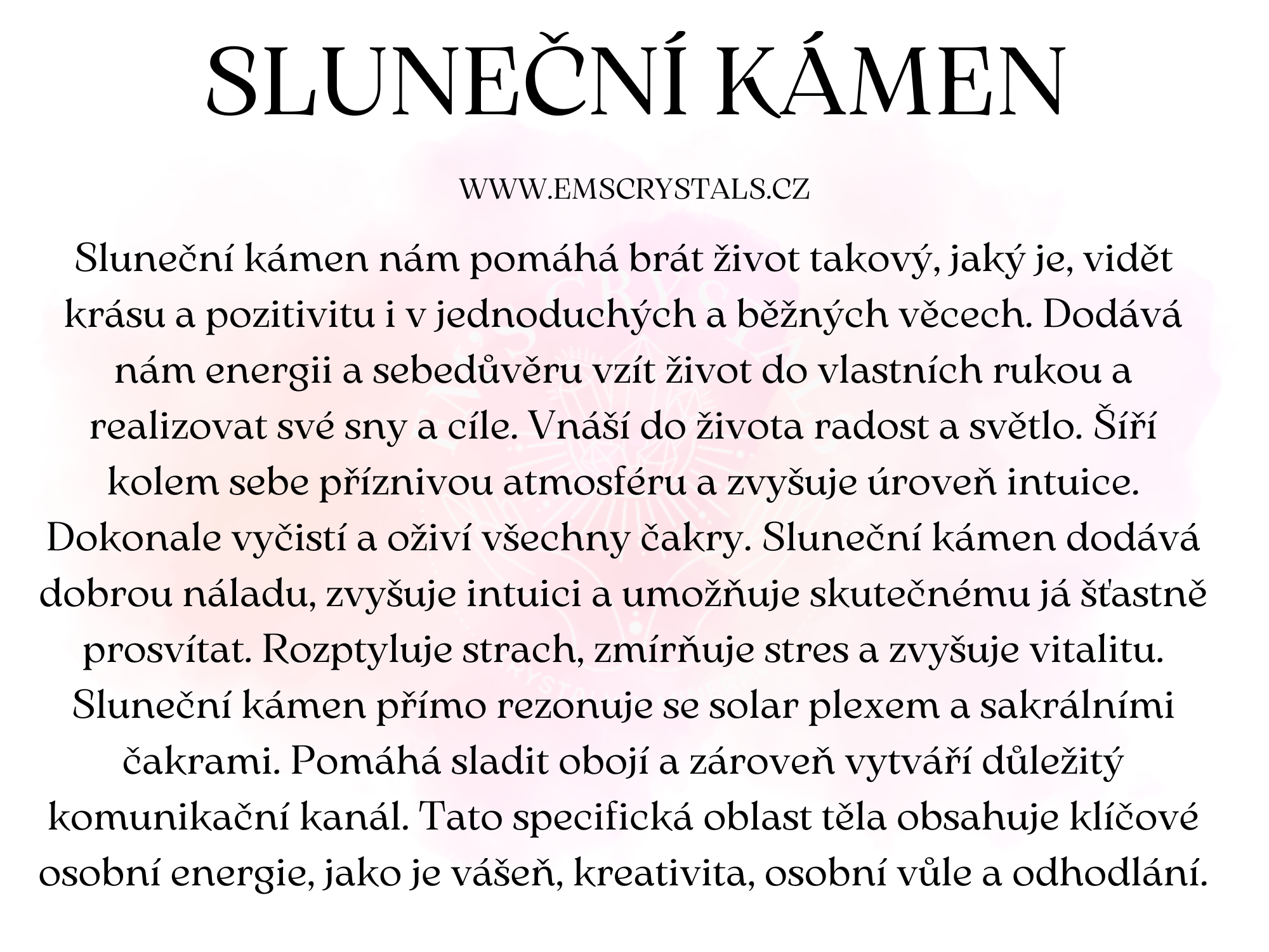 slunecni kamen