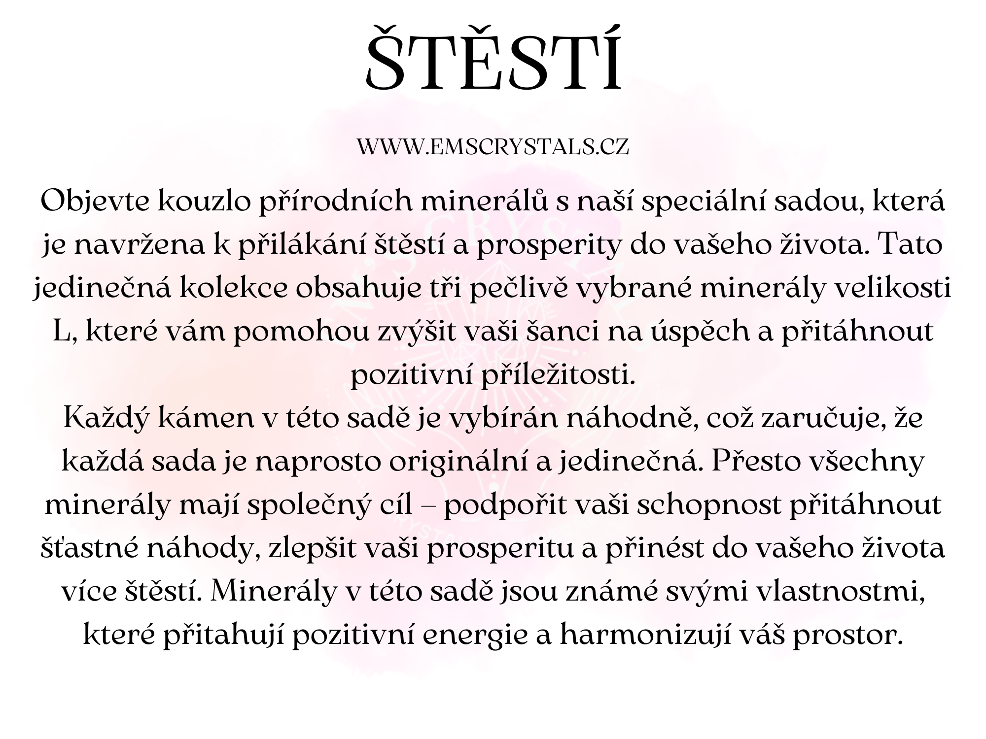 ŠTĚSTÍ