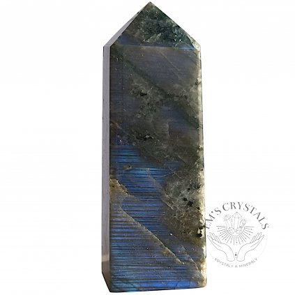 LABRADORIT obelisk 8,6cm č.11