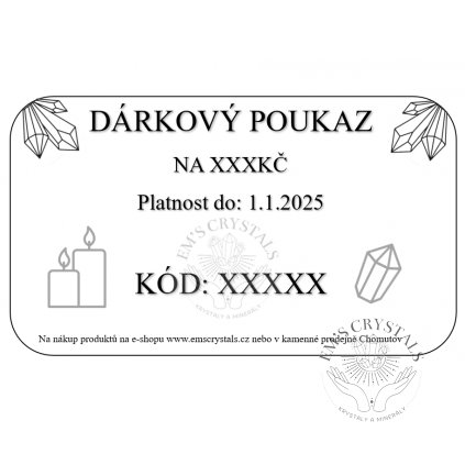 DÁRKOVÝ POUKAZ