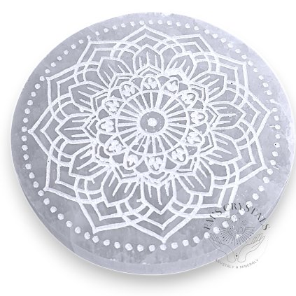 SELENIT tácek 10cm Mandala