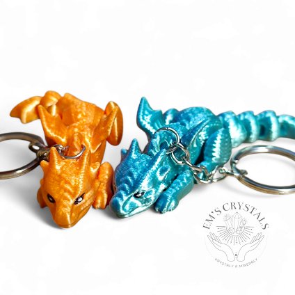 Dračí mládě flexi - klíčenka 8,5cm