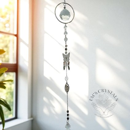 6898 lapac slunce s larvikitem achatem a kouli feng shui Photoroom