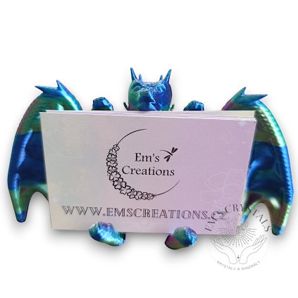 Dráček - stojánek na vizitky