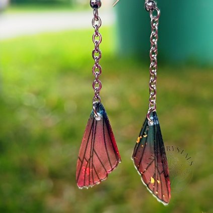 Náušnice Butterfly Wings