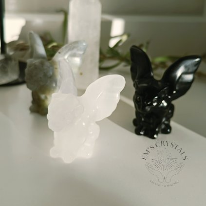 Figurka Chrlič z minerálu 4cm- různé druhy