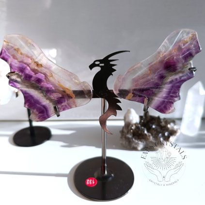 DRAČÍ KŘÍDLA  - FLUORIT