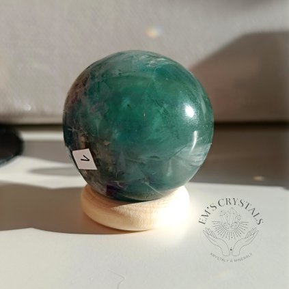 FLUORIT kulička č.1 3,3cm, 59,6g