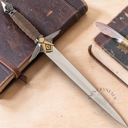 Svobodní zednáři dýka 39,5cm