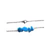 Turquoise necklace stainless steel