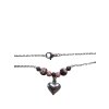 RODONITE necklace stainless steel